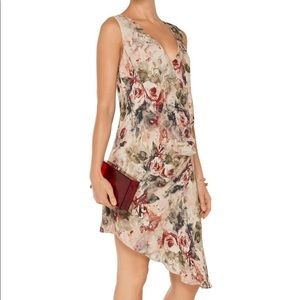 Haute Hippie floral print silk-chiffon mini dress